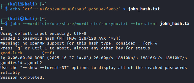 【BUUCTF】CRYPTO-刷题记录-Windows系统密码