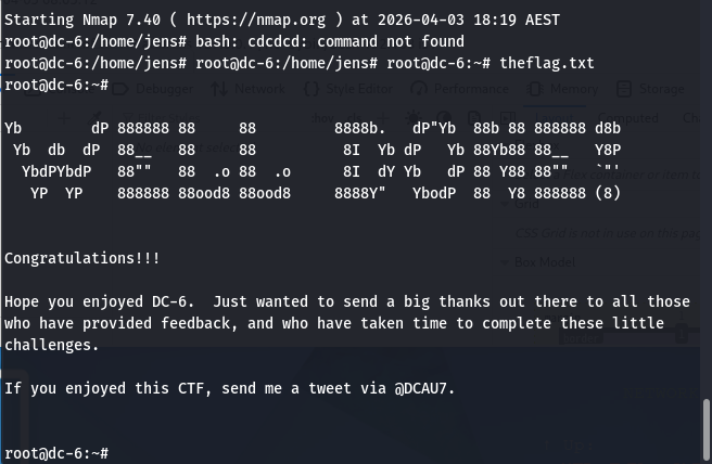 【DC系列靶场】DC:06